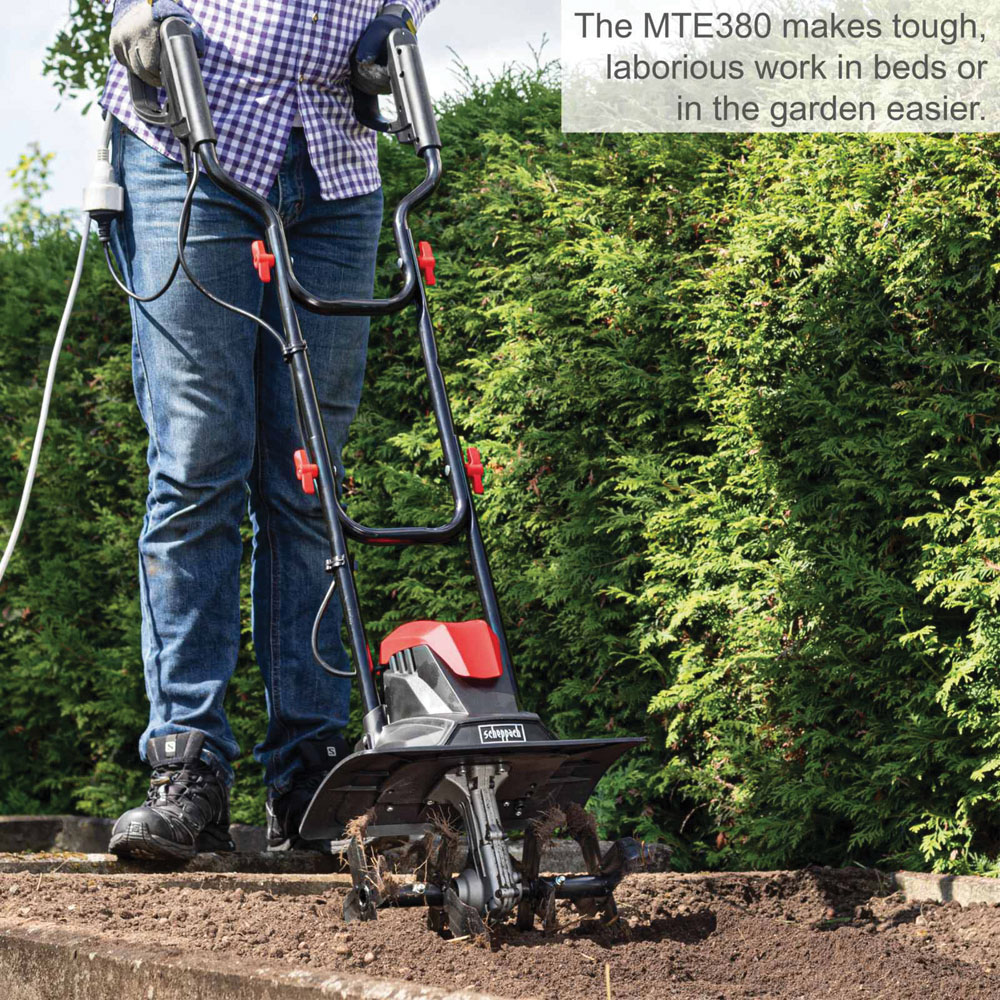Scheppach MTE380 Electric Tiller 1050W Image 2