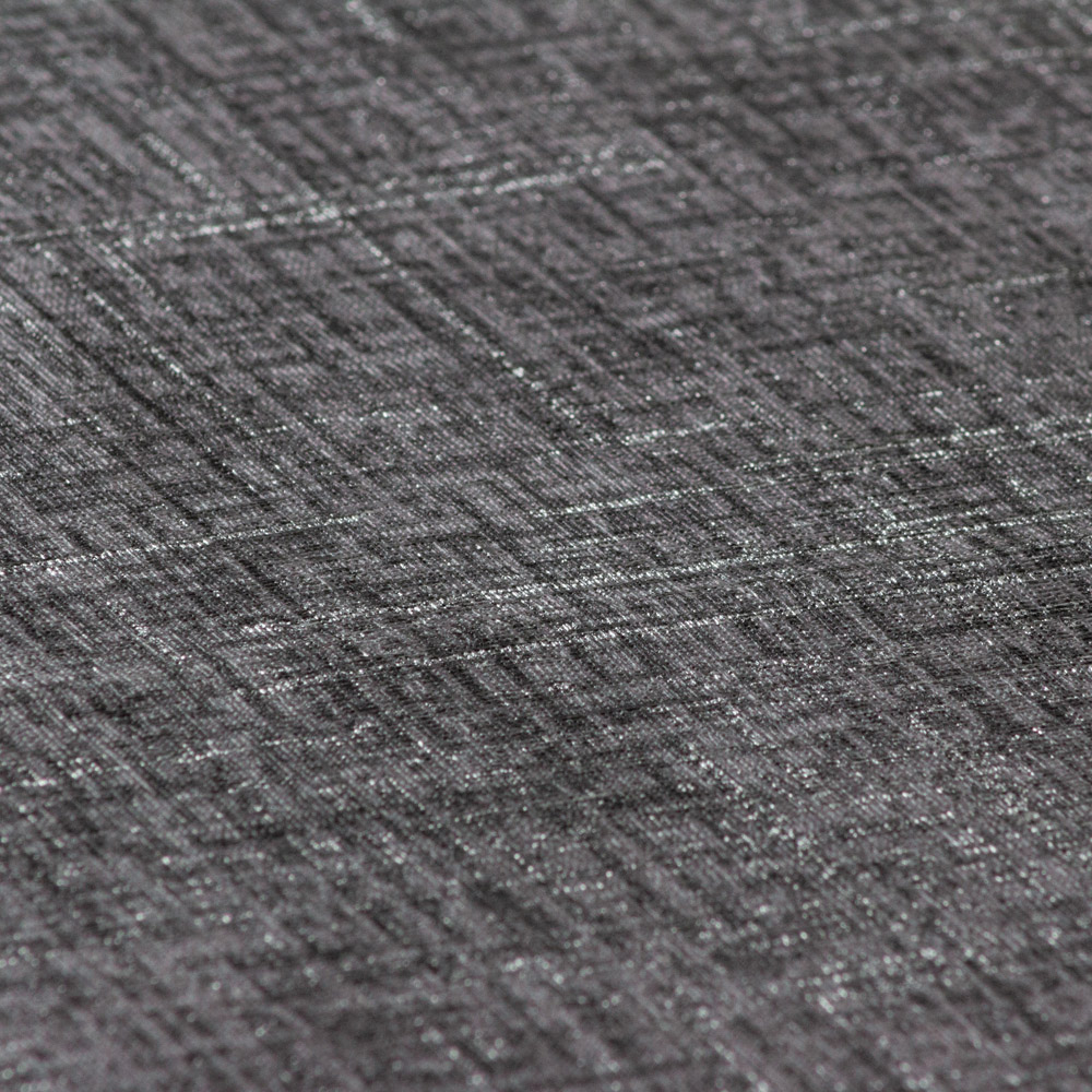 Paoletti Serafina Charcoal Textured Vinyl Wallpaper Image 4