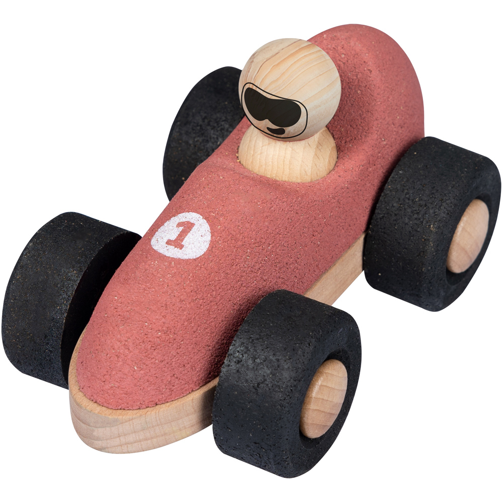 Korko Red E-Cork Racer Push Car Toy Image 1