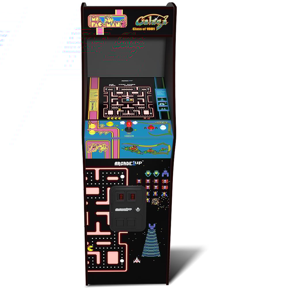 Arcade1Up Ms. Pac-Man vs Galaga Home Arcade Machine Image 4