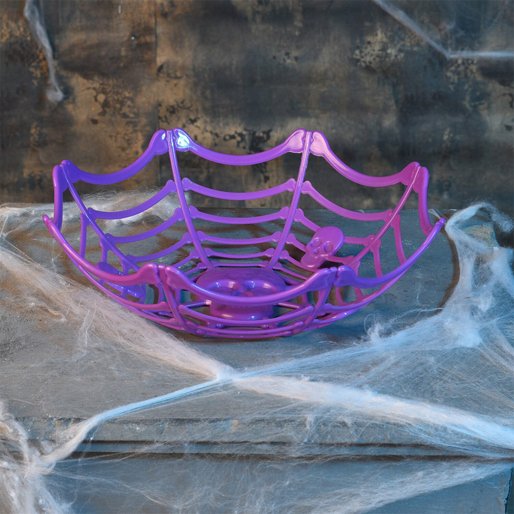 Halloween Skull Web Basket Multicolour Image 4