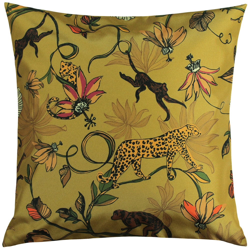 furn. Wildlife Gold Animal UV and Water Resistant Outdoor Cushion Image 1