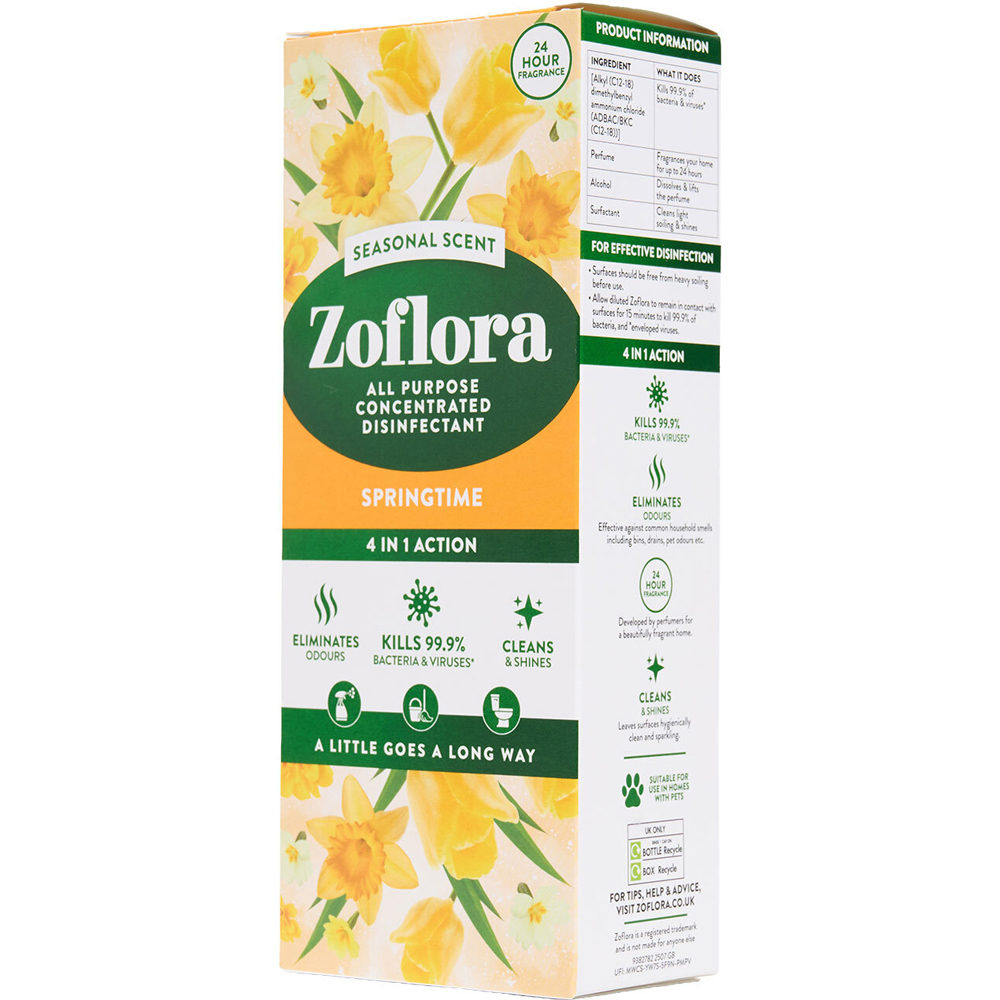 Zoflora All Purpose Concentrated Disinfectant Springtime Image 2