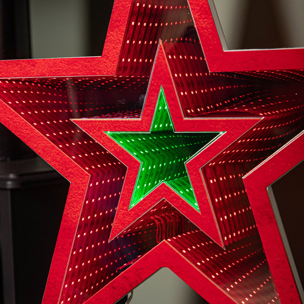 Samuel Alexander Light Up Star Infinity Christmas Decoration 47cm Image 5