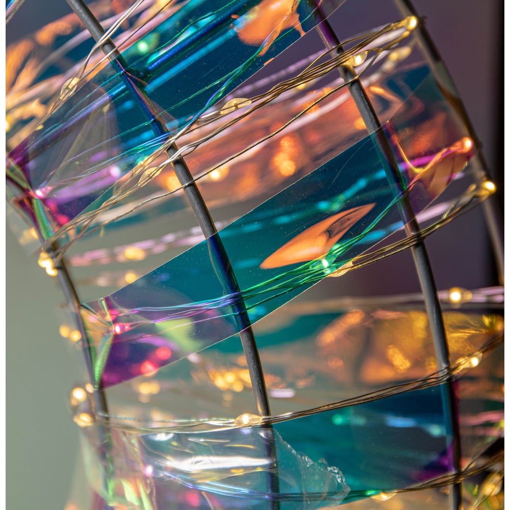 Samuel Alexander Iridescent Dream 600 Warm White LED Wreath 45cm Image 5