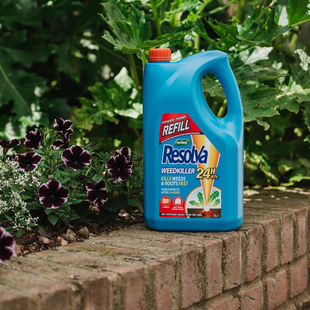 Resolva 24H Power Pump Ready to Use Weed and Root Killer Refill 5L Image 2