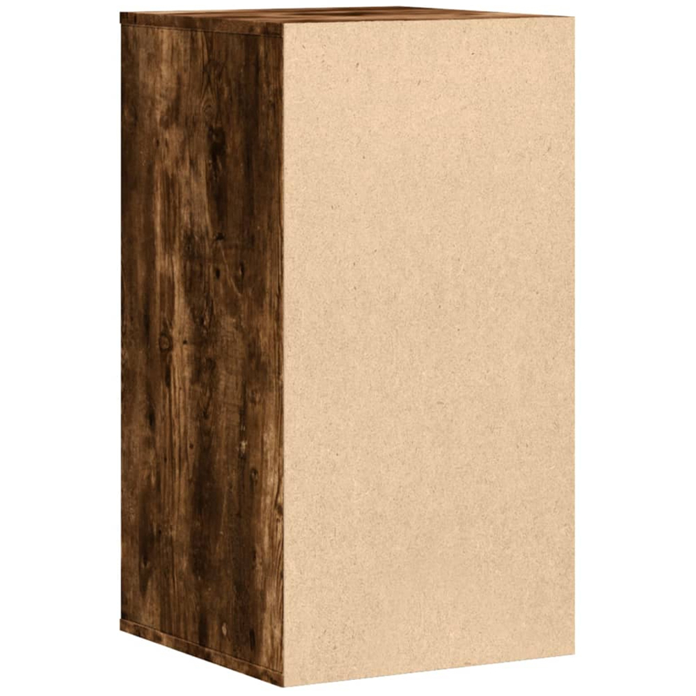 vidaXL 4 Drawer Smoked Oak Wooden Chest of Drawers Image 6