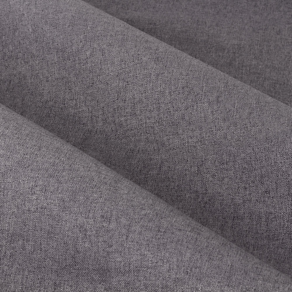 furn. Dawn Charcoal Blackout Pencil Pleat Curtains 117 x 137cm Image 4