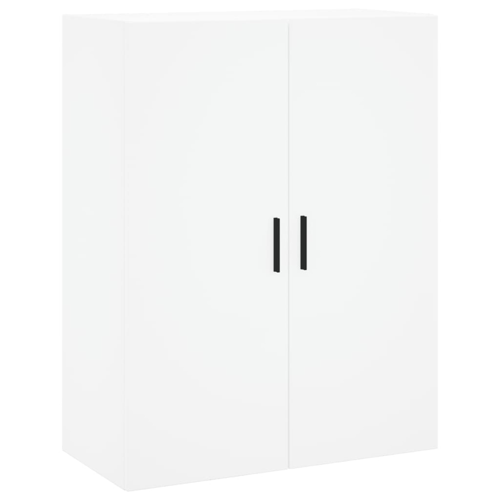 vidaXL 4 Door White Highboard Image 5