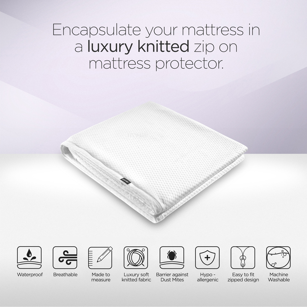 Jay-Be Single Waterproof Crown Bed Mattress Protector Image 3