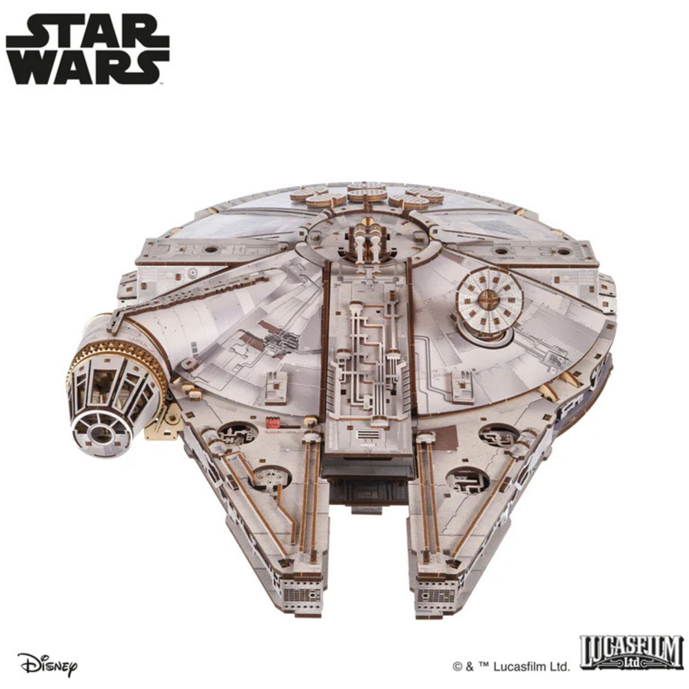 Ugears Star Wars Millennium Falcon Mechanical Model Image 5