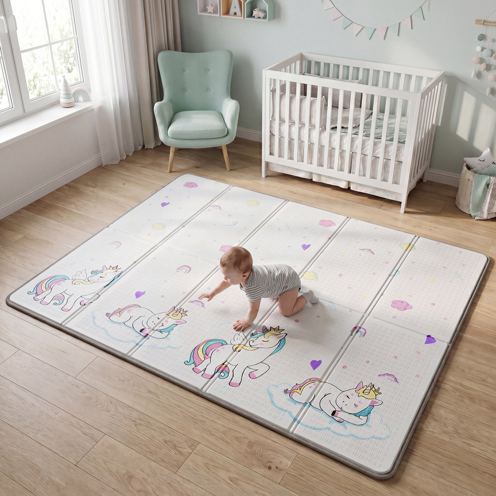 Liberty House Toys Kids Unicorn Play Tent and Play Mat Set Image 3
