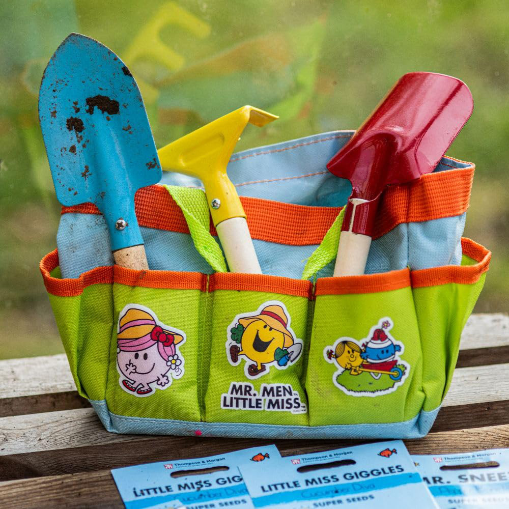 Thompson and Morgan Gift Mr Men Kids Gardening Tool Kit Image 8