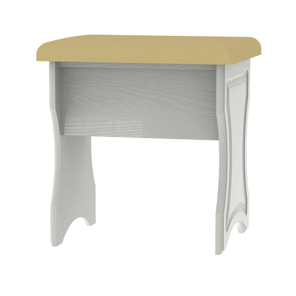 Murcia White Stool Image 1