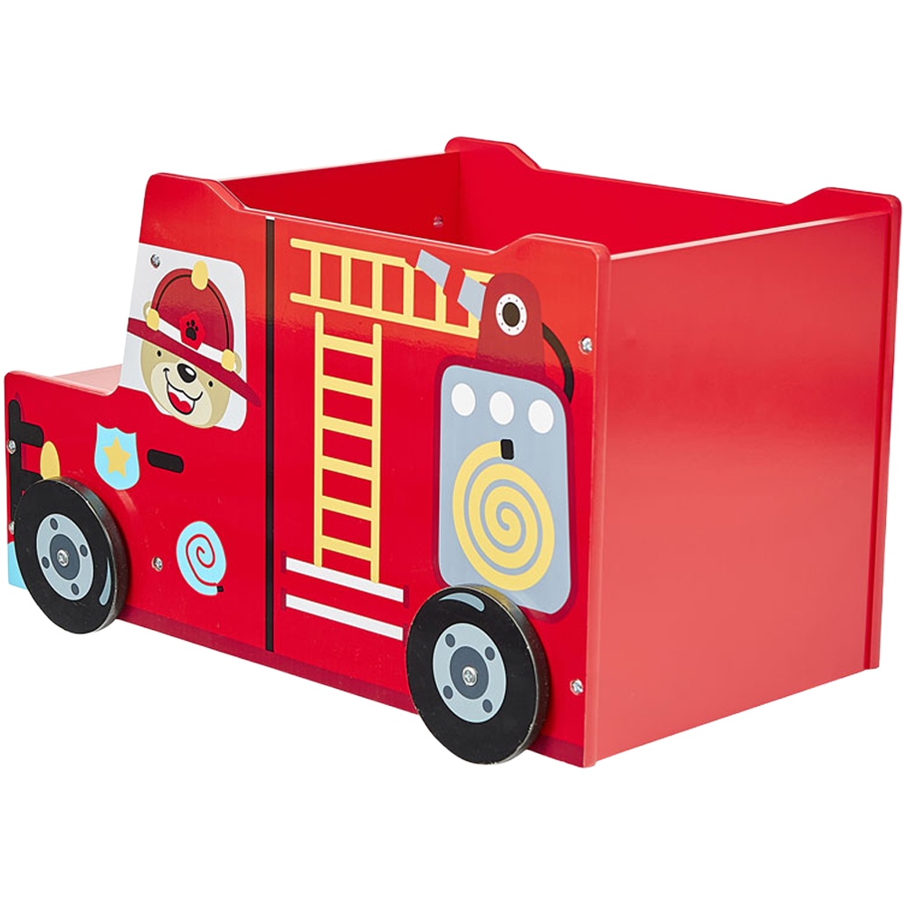 Liberty House Toys Kids Fire Engine Toy Box Image 3