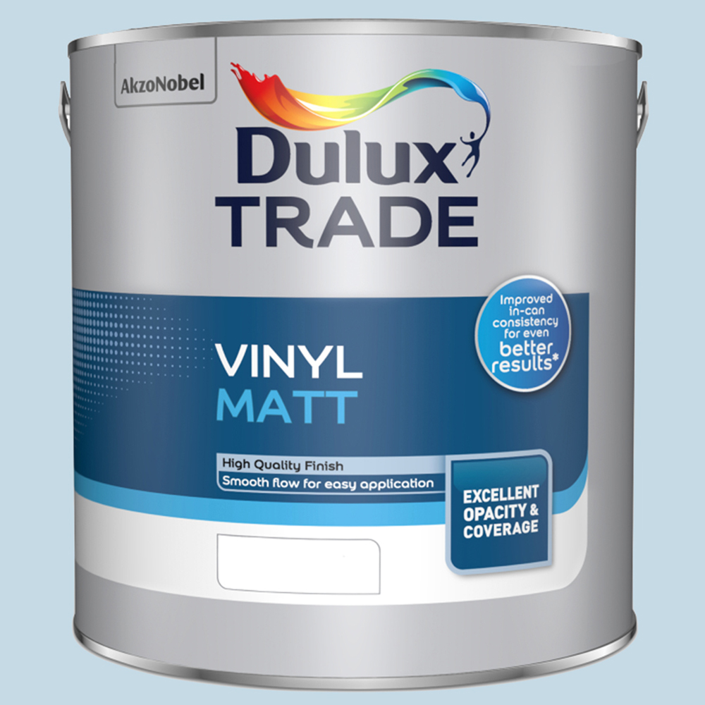 Dulux Trade Mineral Mist Walls and Ceilings Diamond Matt Paint 5L Image 2