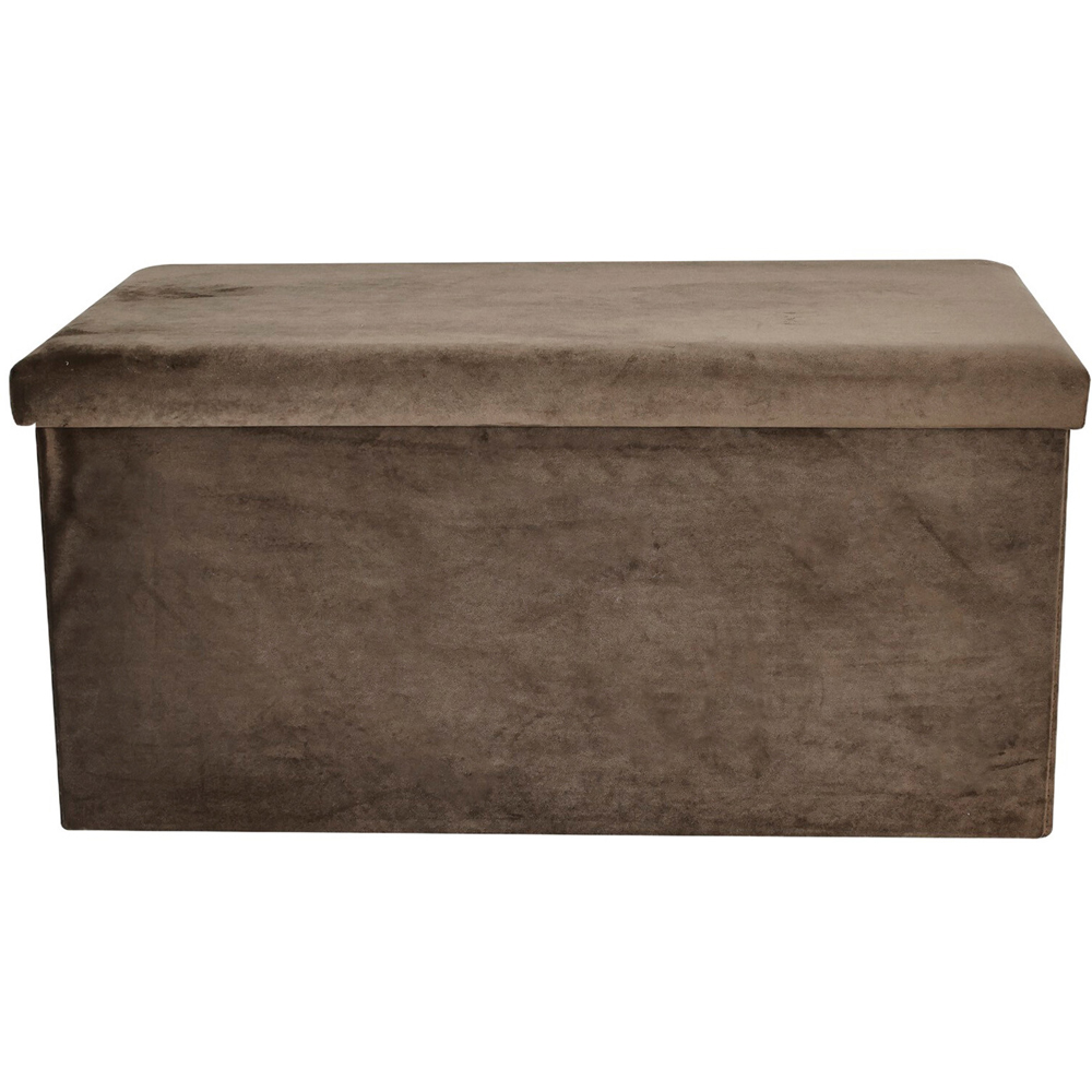 Linen Storage Trunk Brown Image 2