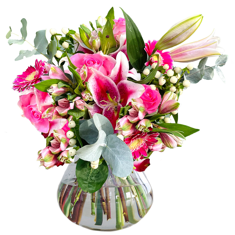 Pink Blush Flower Bouquet Image 2