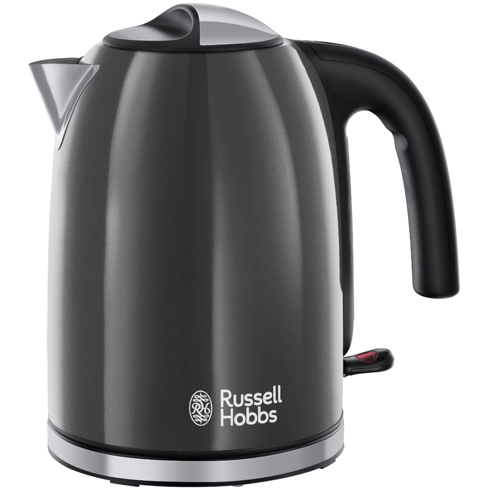 Russell Hobbs 20414 Grey Colours Plus 1.7L Kettle Image 1