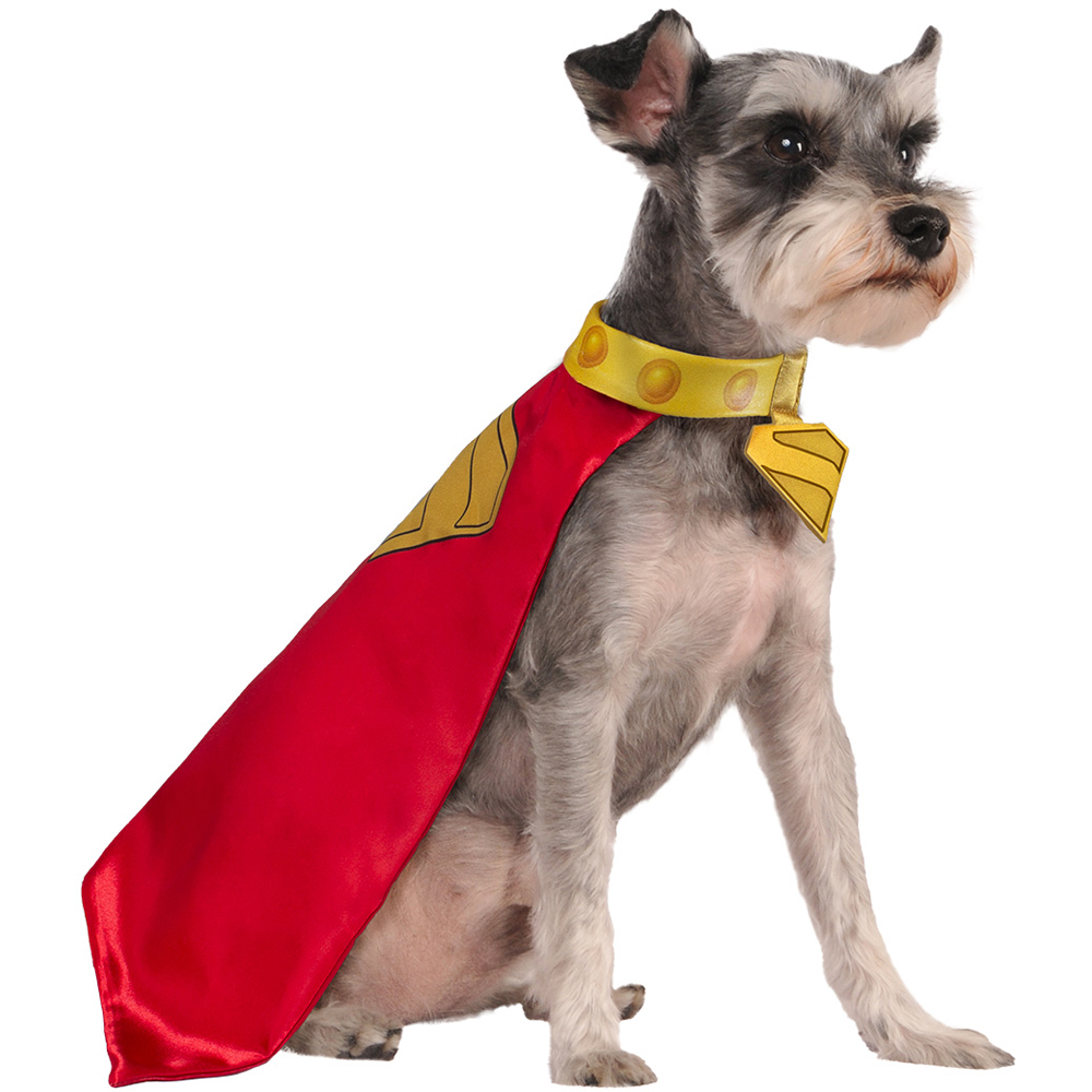 Superman Krypto Pet Cape and Collar Dog Costume Set Large Image 5