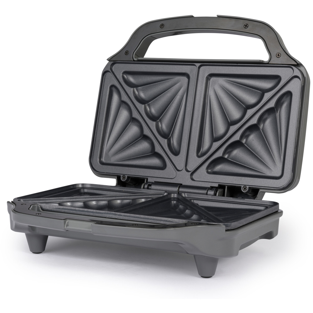 Salter Extra Large Grey 900W Sandwich Maker Image 2