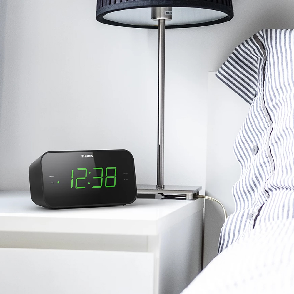 Philips TAR3306 Wake-Up Alarm Clock Digital Radio Image 2