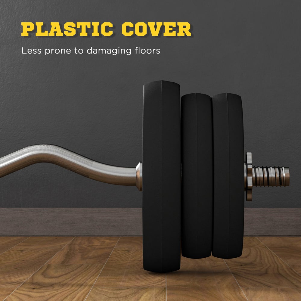 SPORTNOW Adjustable Barbell Set 25kg Image 6