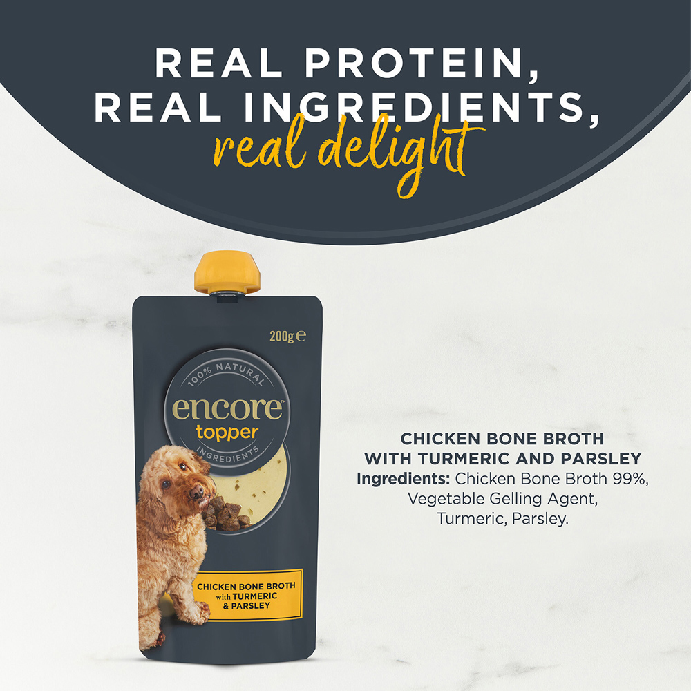 Encore Topper Bone Broth with Turmeric and Parsley Chicken Image 2