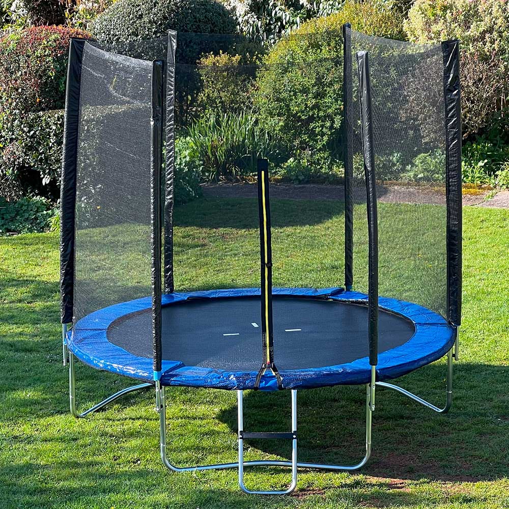 Trampoline Warehouse 6ft Blue Trampoline with Safety Enclosure Net Image 2
