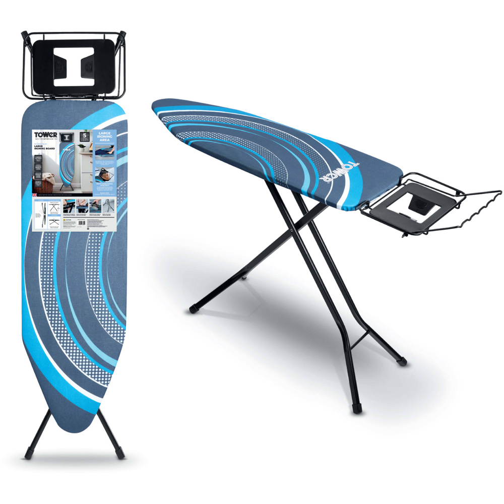 Tower Eclipse Plus Height Adjustable Large Ironing Board Image 3