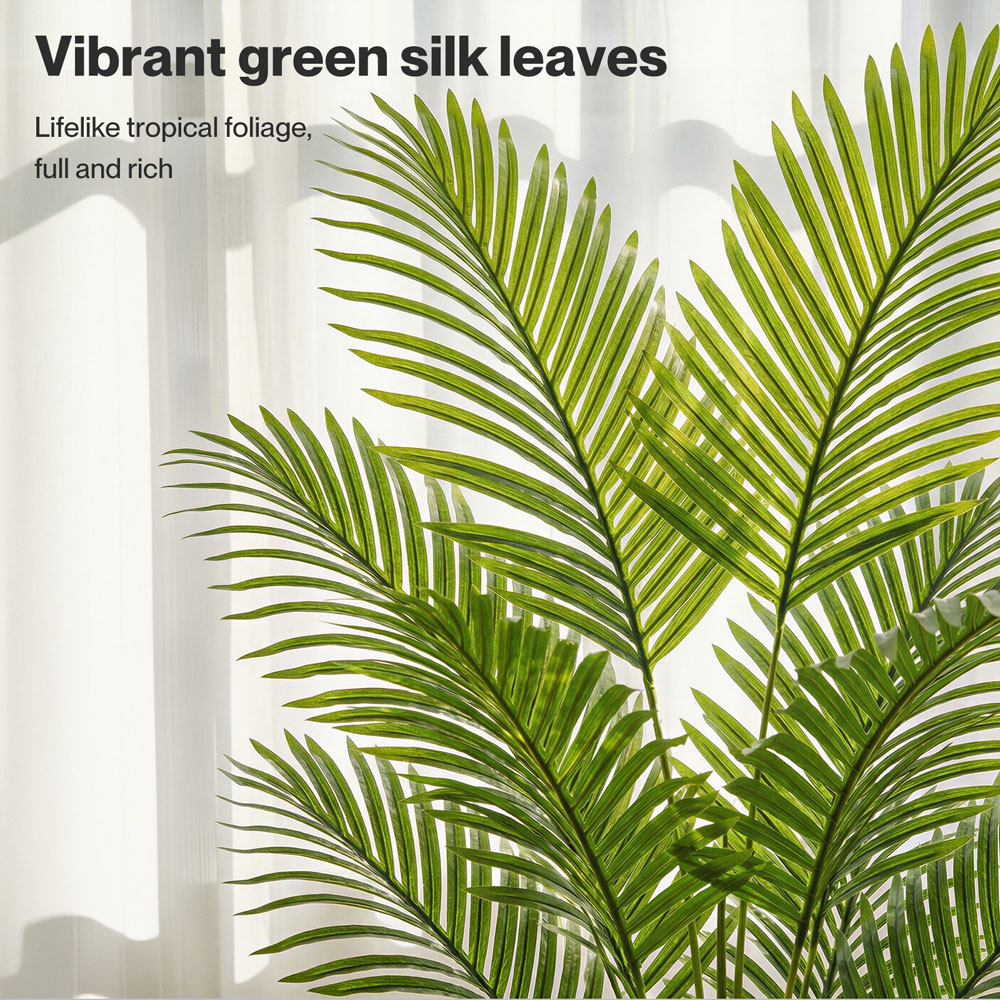 Levede Palm Artificial Tree in Pot 6ft Image 4