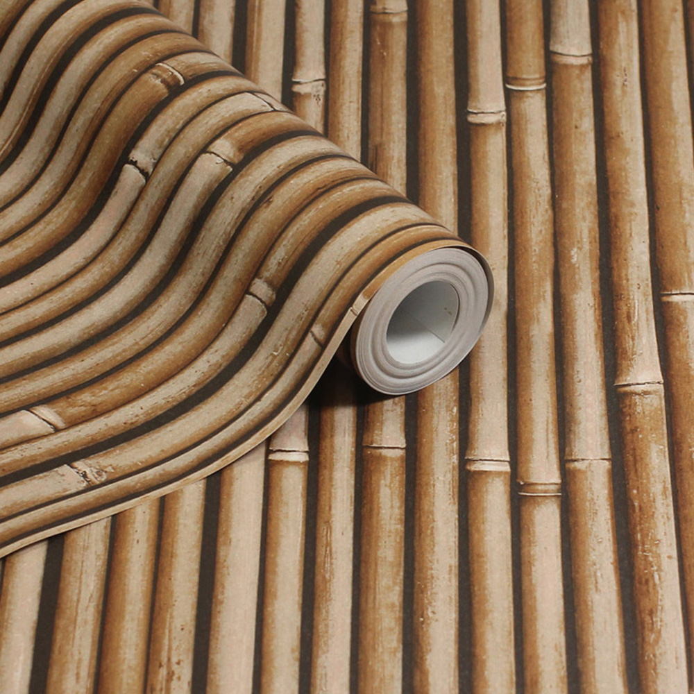 Arthouse Bamboo Wall Natural Wallpaper Image 2