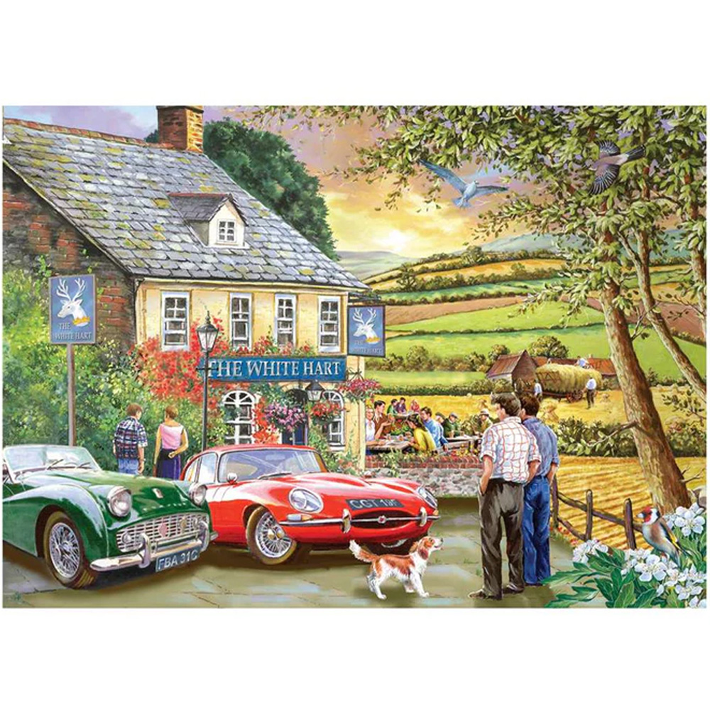 The House of Puzzles Pleasant Evening 500 Piece Jigsaw Puzzle Image 1
