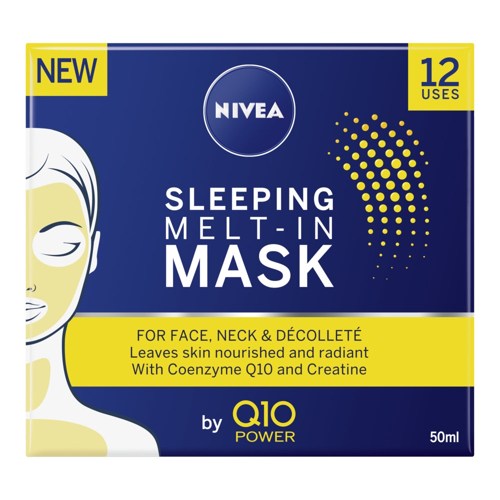 Nivea Q10 Power Sleeping Melt-In Mask 50ml Image