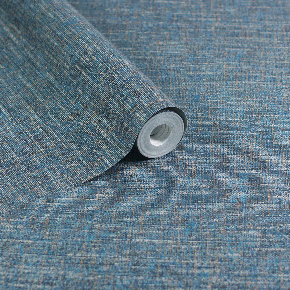 Esselle Home Artisan Weave Navy Wallpaper Image 2