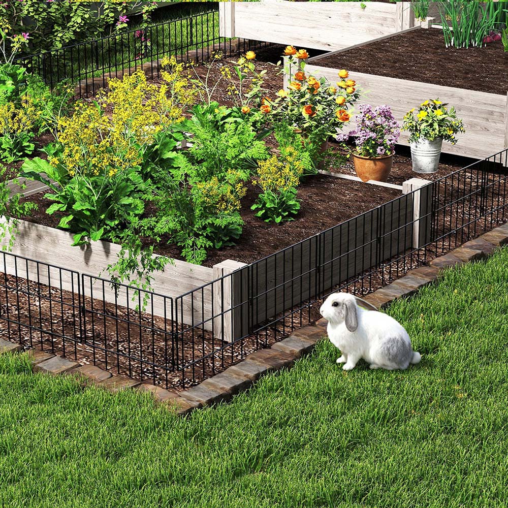 Levede Metal Animal Barrier Garden Fence 43 x 30.5cm 25 Pack Image 3