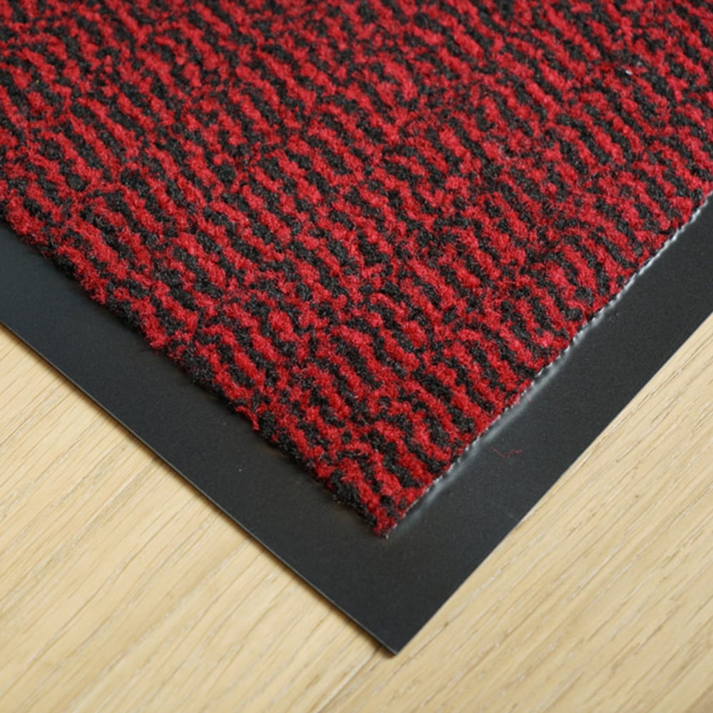 Desire Rugs Red Anti Slip Door Mat 60 x 120cm Image 3