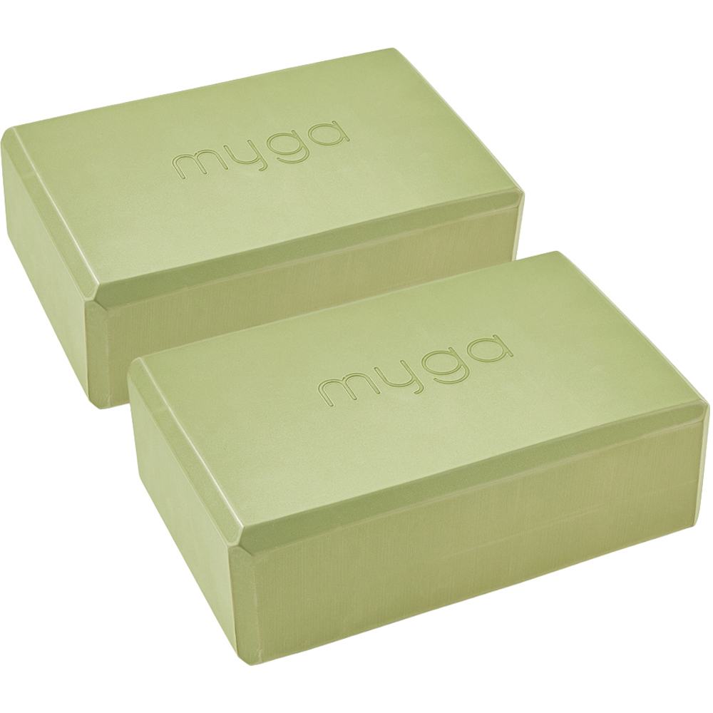 Myga Moss Yoga Block 2 Pack Image 1