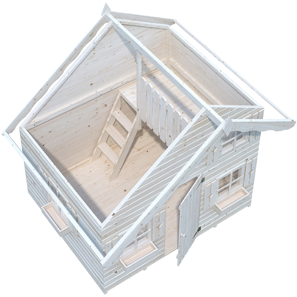 Palmako Tom 8.5 x 7.3ft Kids Wooden Playhouse Image 4
