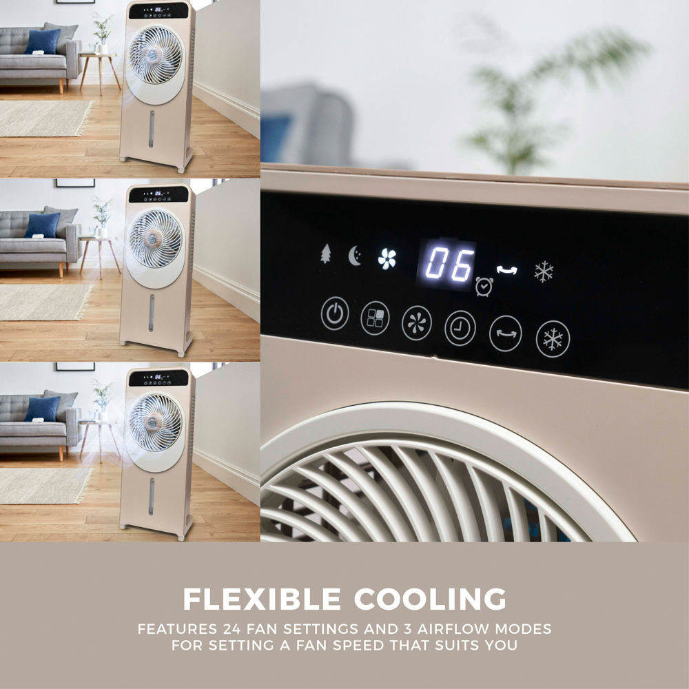 Swan Nordic 2-in-1 Oatmeal Honeycomb Filter Air Cooler 5L Image 7