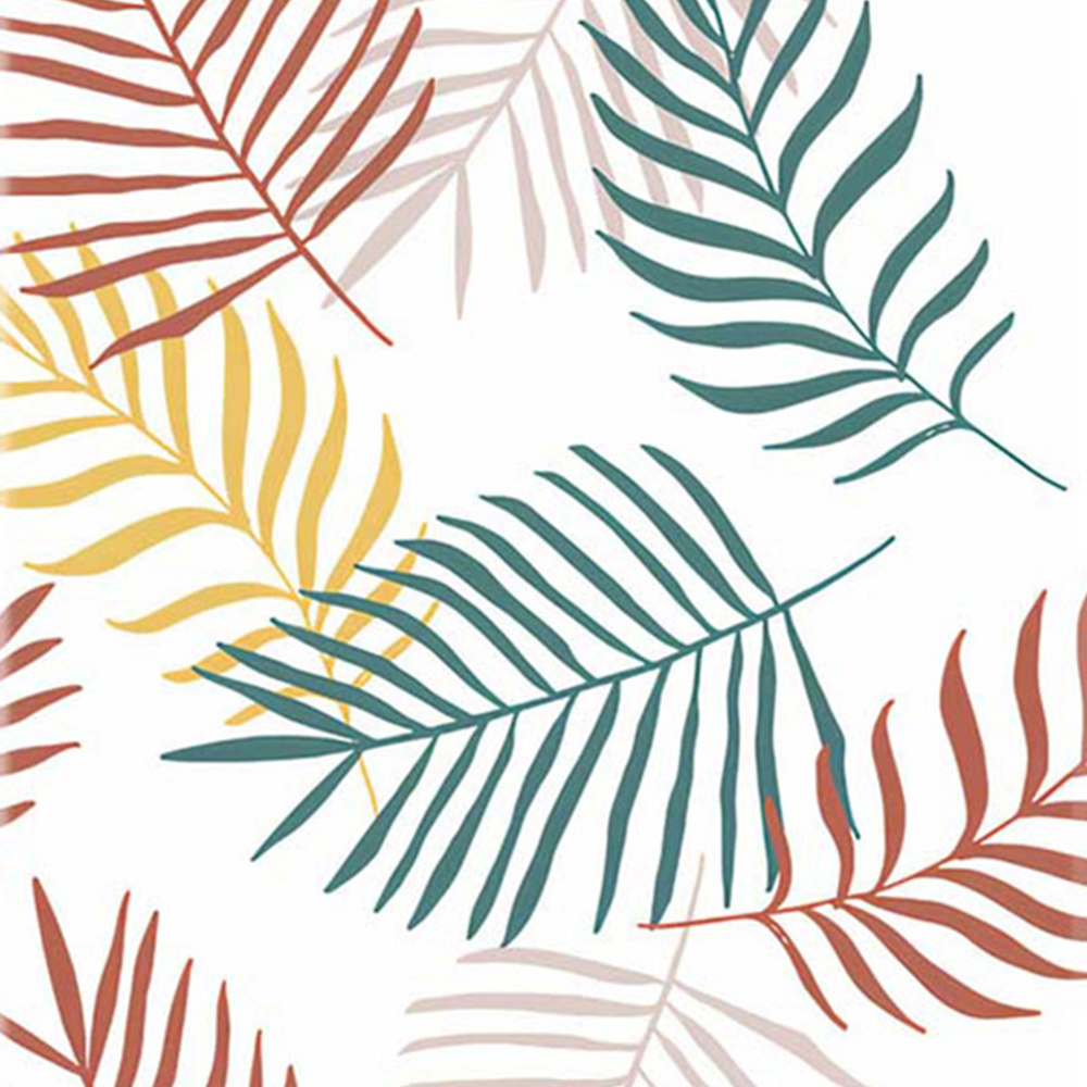 Warren Reed Designer Large Palm Branches in Natural Colours Suitcase Image 3