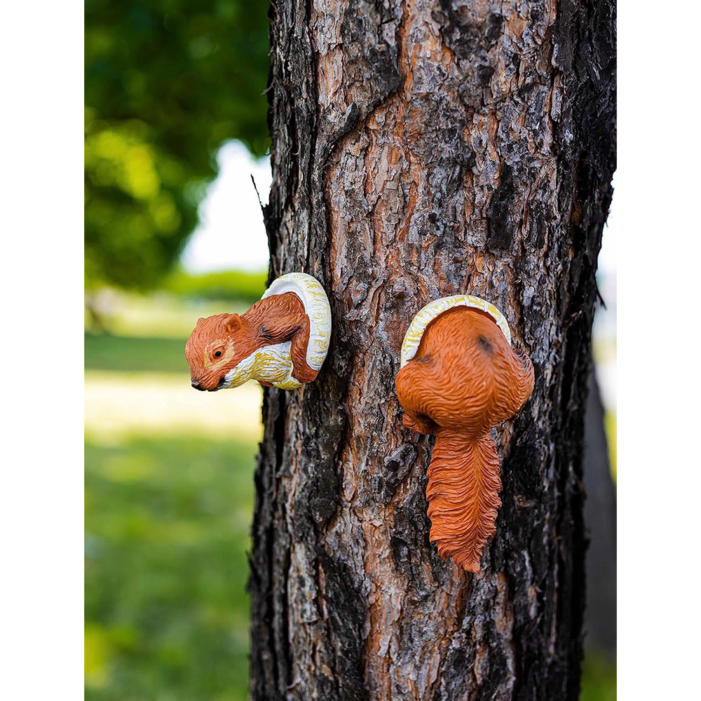 Marco Paul Tree Peekers Squirrels Garden Ornament Image 2