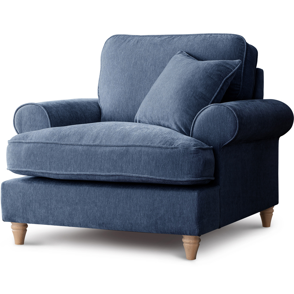 The Victoria Navy Armchair Image 2