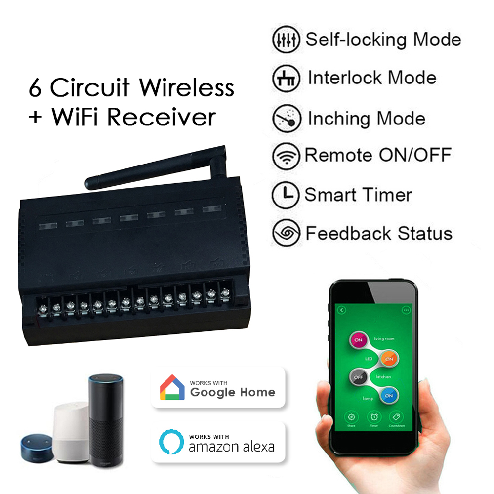 ENER-J 6 Circuit RF and Wi-Fi Receiver Module Image 6