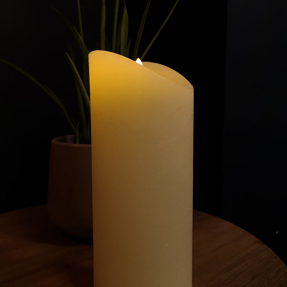 Samuel Alexander Warm White LED Flickering Candle with Timer Image 5