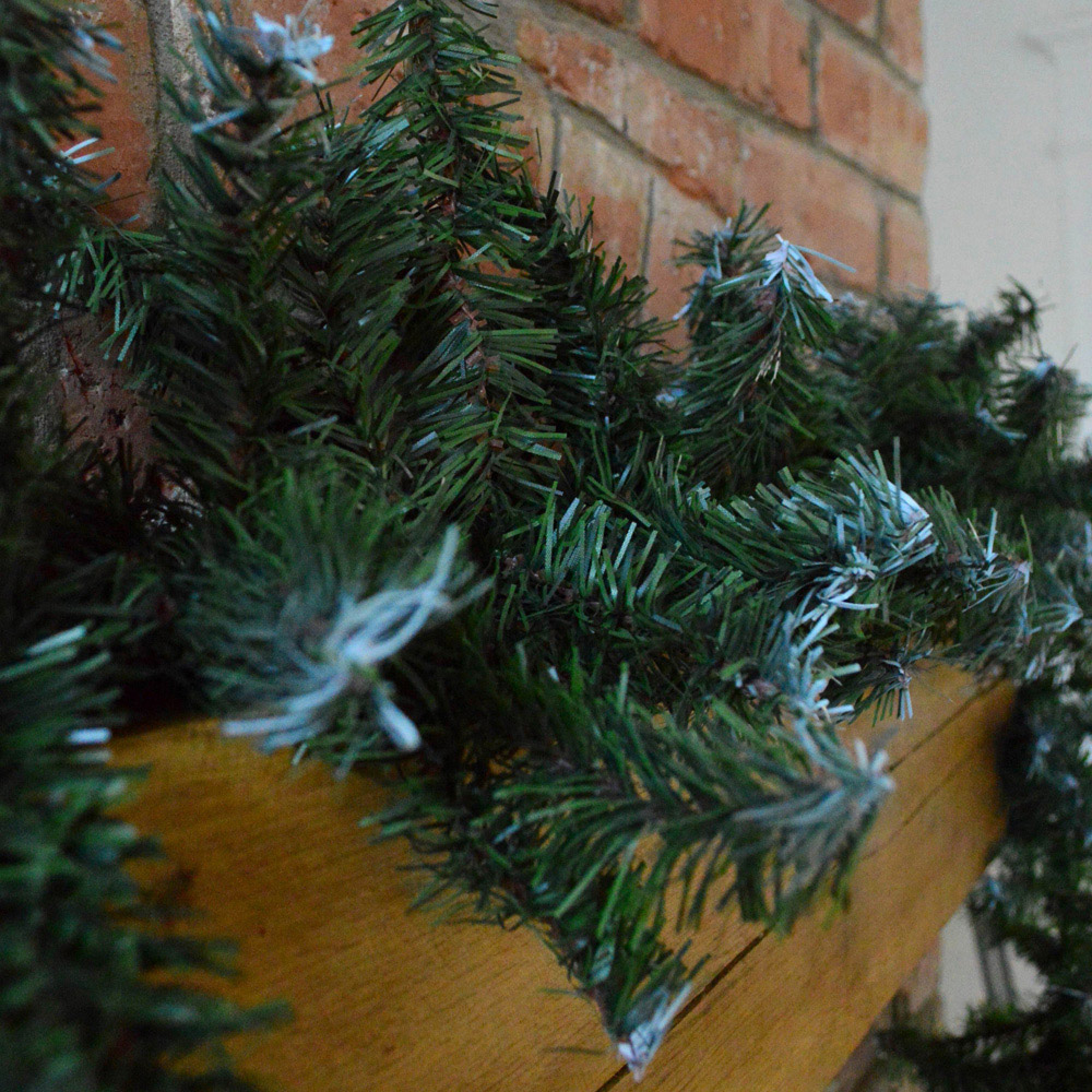 Samuel Alexander PVC Snow Tipped Christmas Garland 270cm Image 5