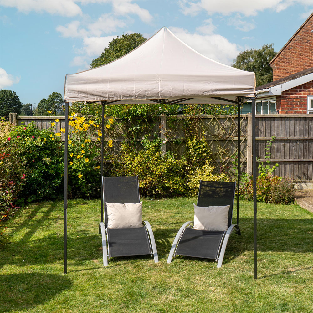 Jack Stonehouse 2.5 x 2.5m Beige Pop Up Gazebo Image 7