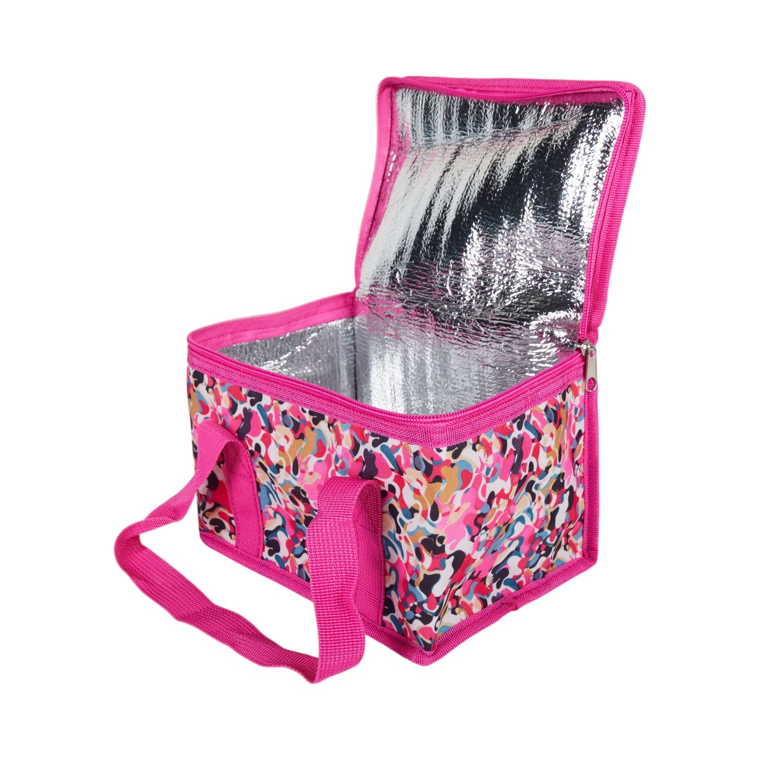 Insulated Abstract Lunch Bag Image 5