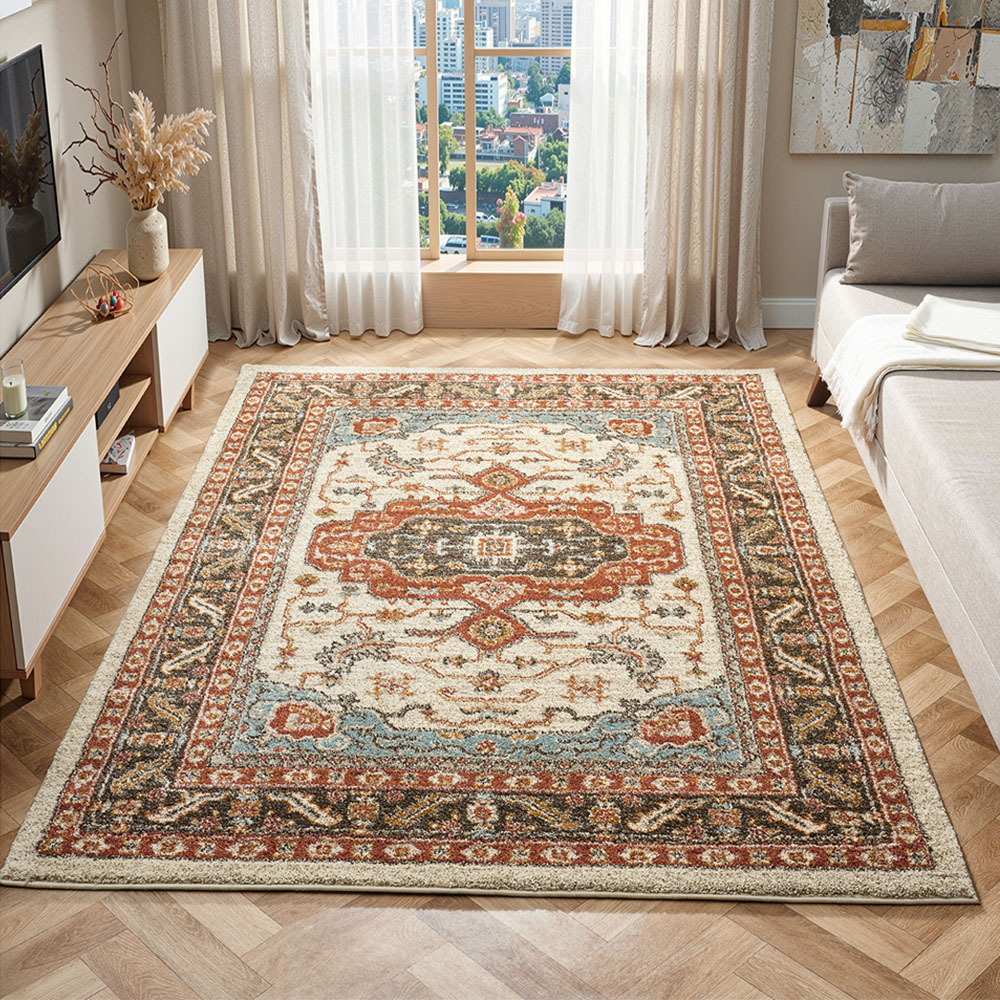 Portland HMC 5570 Cream Cashmere Rug 120 x 170cm Image 1