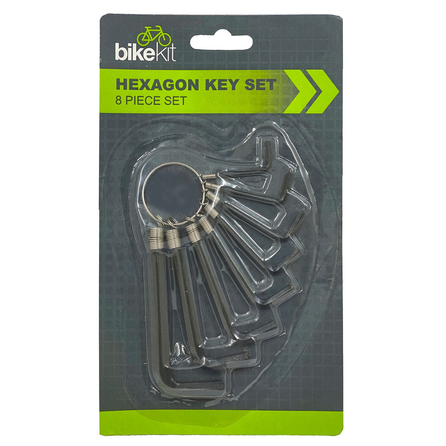Bike Kit 8 Piece Hexagon Key Set Image